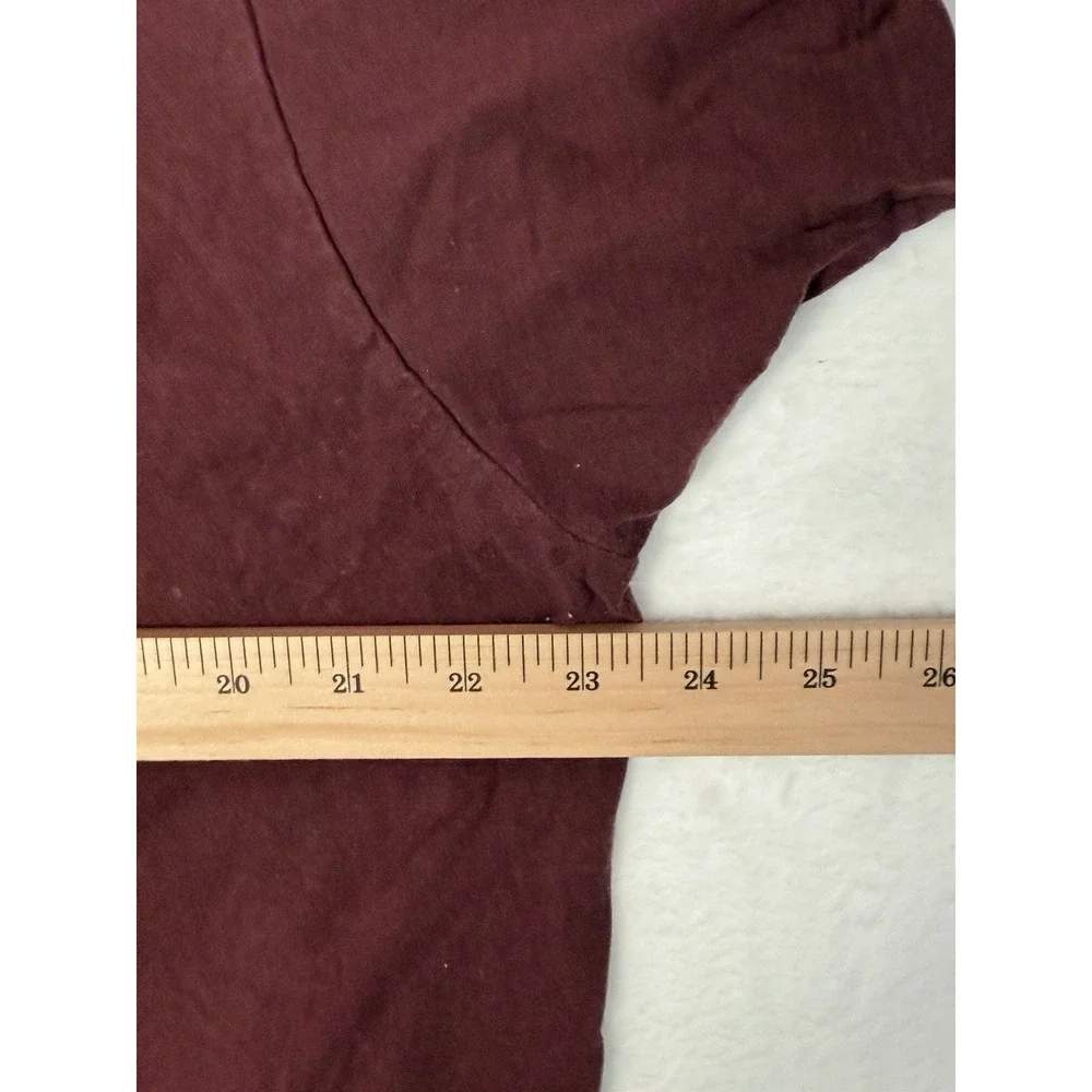 Vintage Y2K Polo Jeans Ralph Lauren Graphic T Shirt XL Burgundy USA